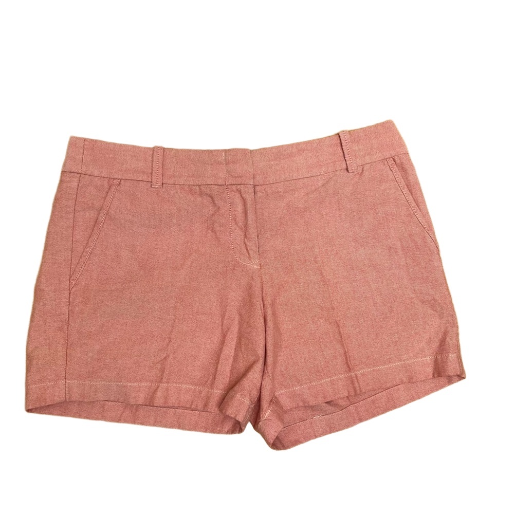 J Crew Chino Broken-In 100% Cotton Shorts Size 6